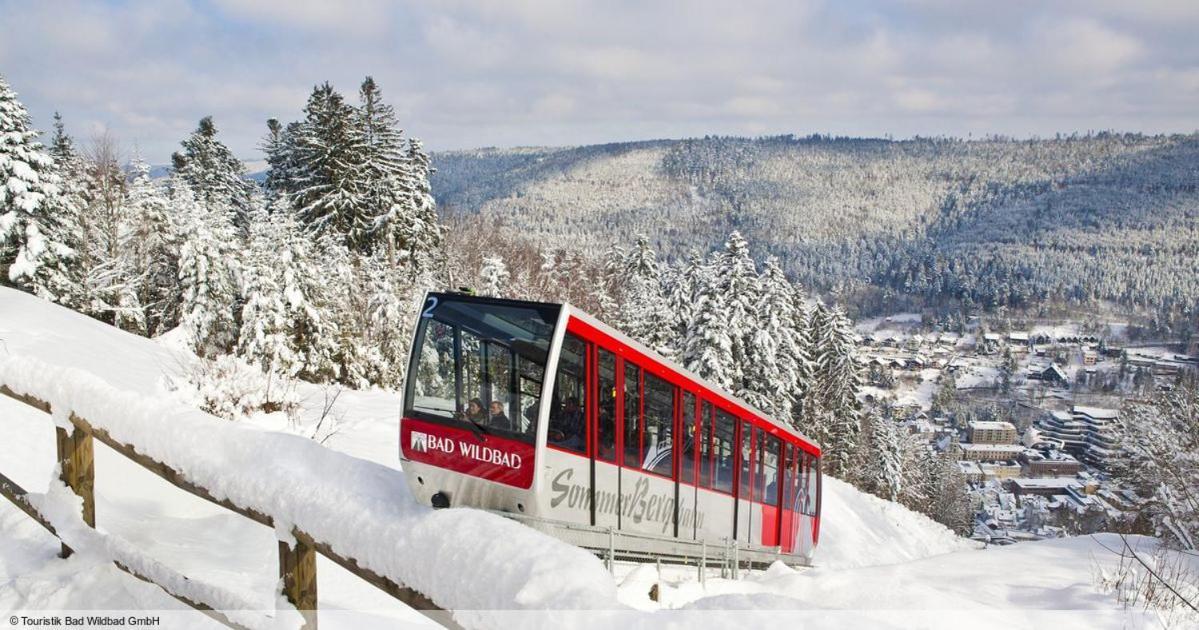 Ferienwohnung Nina Direkt In Zentrum Bad Wildbad Exteriör bild
